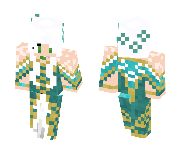 Winter Festival Gown - Female Minecraft Skins - image 1