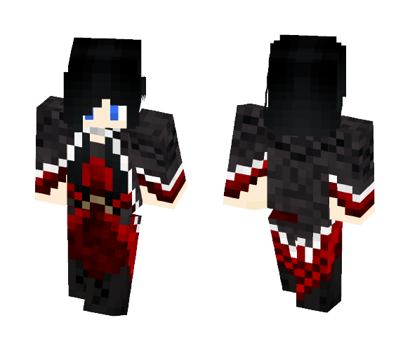Vampire Inspired Noble Long Tunic - Female Minecraft Skins - image 1