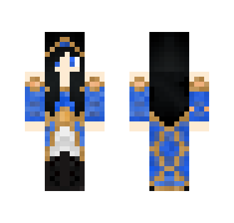 Blue Noble Riding Gear - Female Minecraft Skins - image 2