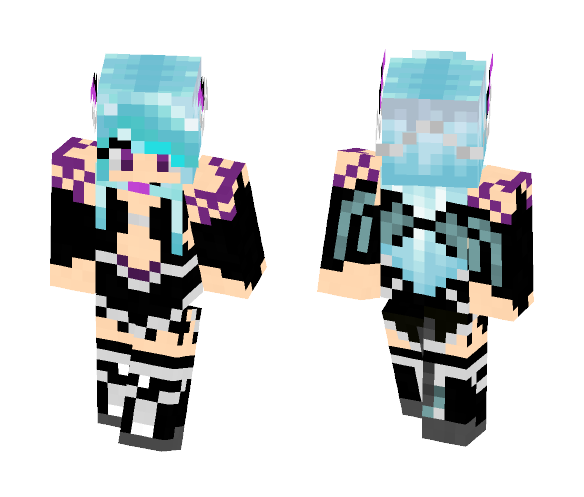 Dragon Girl - Girl Minecraft Skins - image 1