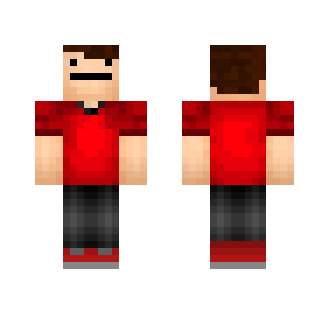 Red Shirt - Male Minecraft Skins - image 2