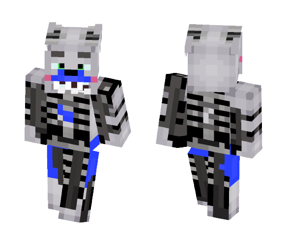 Cuddles (FNaF) (Mangled) - Male Minecraft Skins - image 1