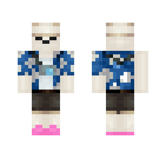 Traveltale Sans - Male Minecraft Skins - image 2