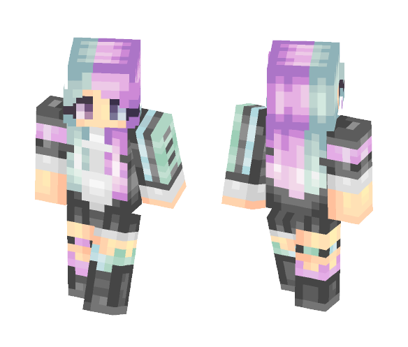 ~Distracted Minds / Electric~ - Female Minecraft Skins - image 1