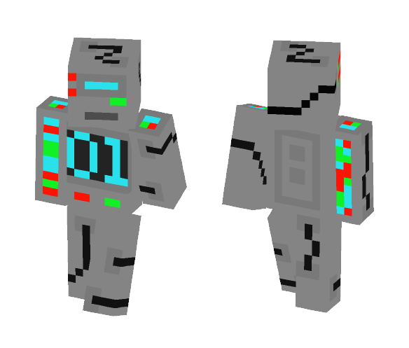 Requested from my son - Robot1 - Interchangeable Minecraft Skins - image 1