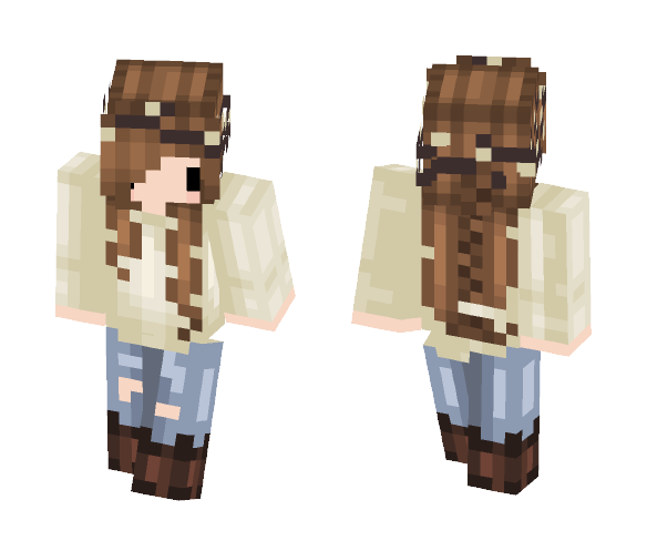Chibi Girl •3• - Girl Minecraft Skins - image 1