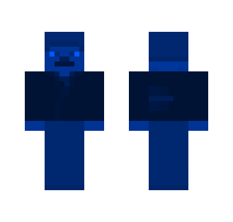 Blue Army man