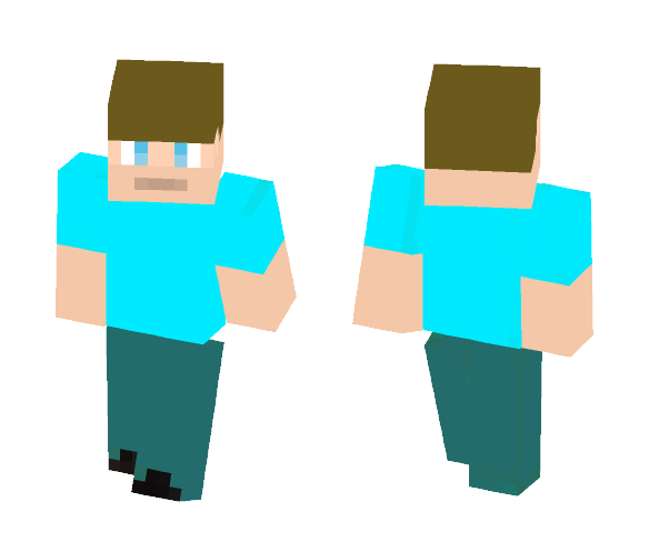 T-Shirt Plain - Male Minecraft Skins - image 1