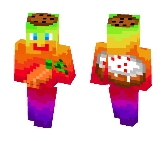 Food Fight - Interchangeable Minecraft Skins - image 1