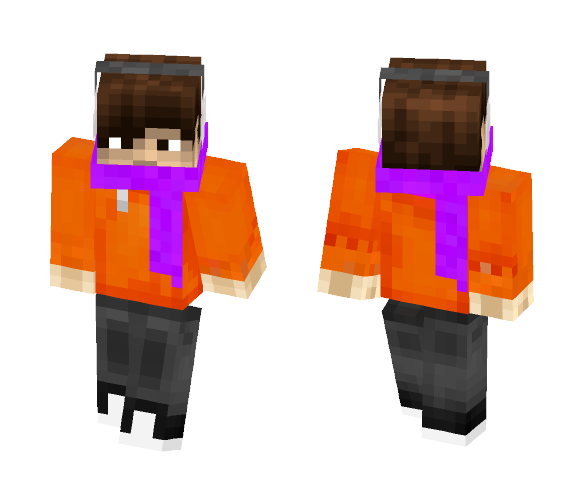 Orange Tree Elfe - Male Minecraft Skins - image 1