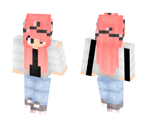 Cherry Girl - Girl Minecraft Skins - image 1