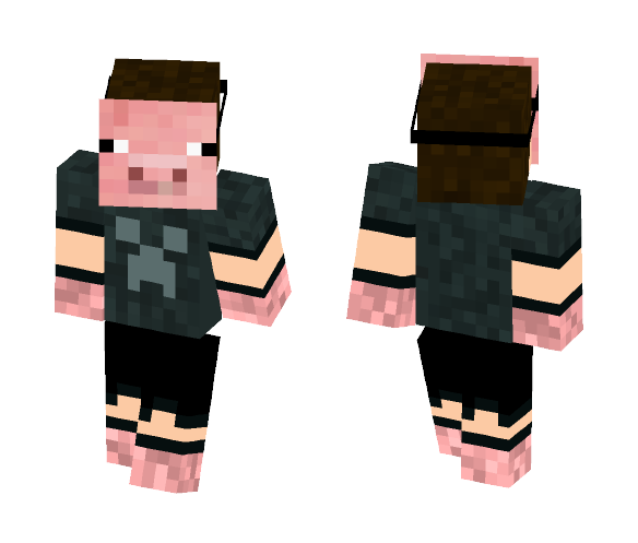 Pig Mask [Cedricjan28] - Male Minecraft Skins - image 1