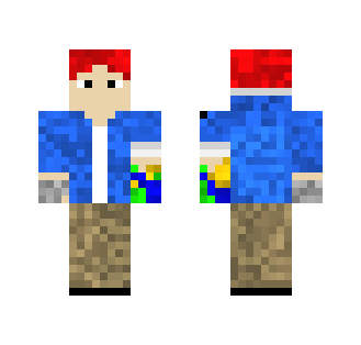 RedHair and Freak Left Hand - Male Minecraft Skins - image 2