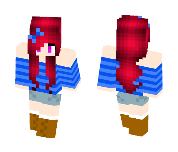 #RedHead XD - Female Minecraft Skins - image 1