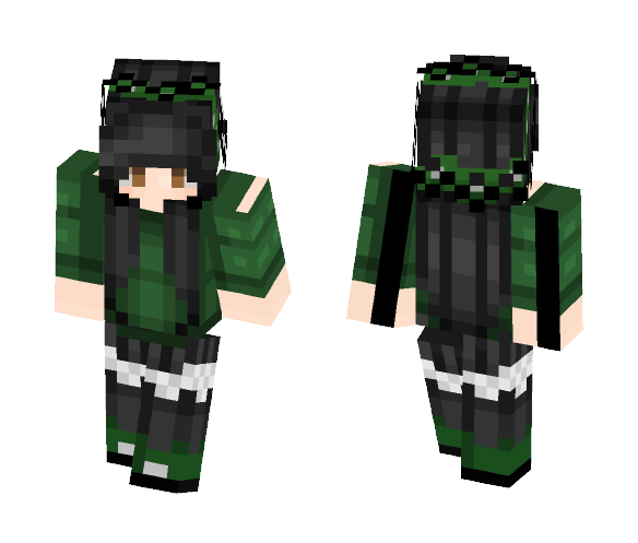 Emerald ~requested~ - Female Minecraft Skins - image 1