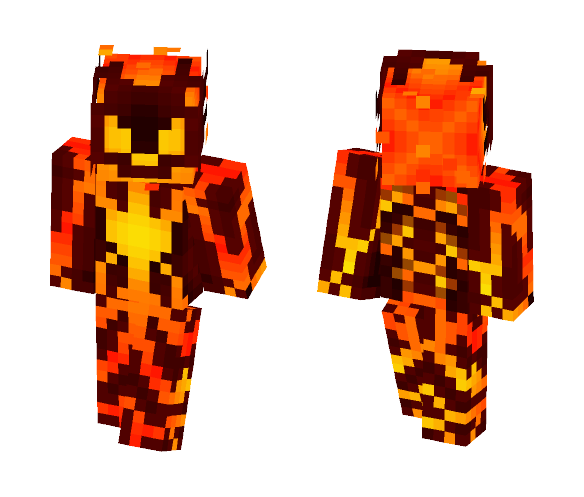 Black Flame of Calamity - Male Minecraft Skins - image 1