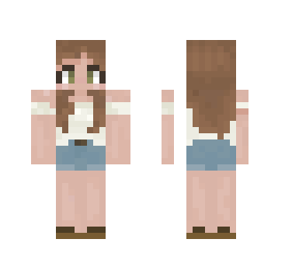 basic summery girl ,':) - Girl Minecraft Skins - image 2