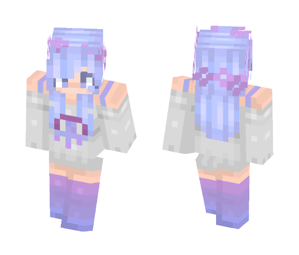 Pastel goth cotton candy - Female Minecraft Skins - image 1