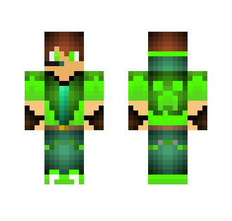 HD Green (Earth) Lord - Male Minecraft Skins - image 2