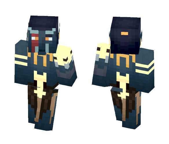 Blue Orc - Male Minecraft Skins - image 1