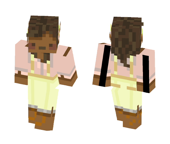 Elf in Blouse (3) - Female Minecraft Skins - image 1