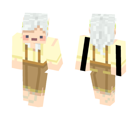 Elf in Blouse (1) - Female Minecraft Skins - image 1