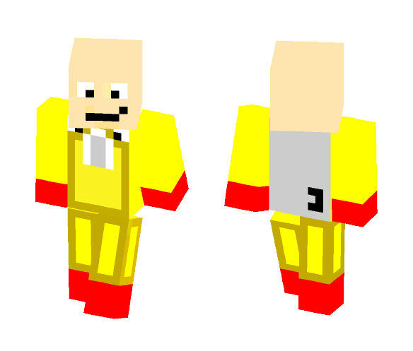One Punch Man (Terrible Skin) - Male Minecraft Skins - image 1