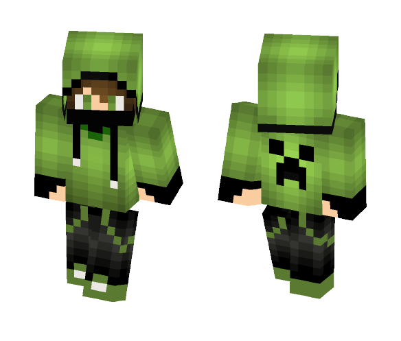 Green Hunter - Male Minecraft Skins - image 1