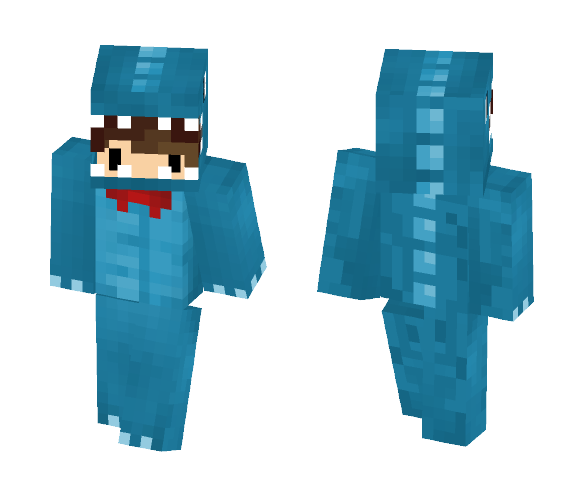 Dino Boy Skin - Boy Minecraft Skins - image 1