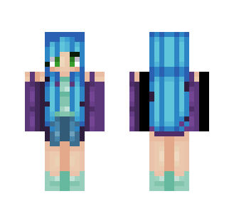 lapis lazuli - Female Minecraft Skins - image 2