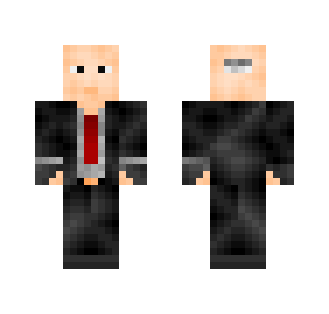 Agent 47 [Hitman] (Moving eyes) - Male Minecraft Skins - image 2