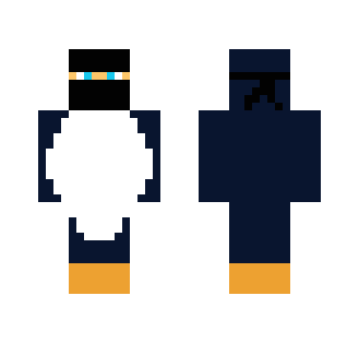 Pinguïn Ninja - Male Minecraft Skins - image 2