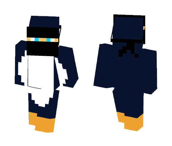 Pinguïn Ninja - Male Minecraft Skins - image 1