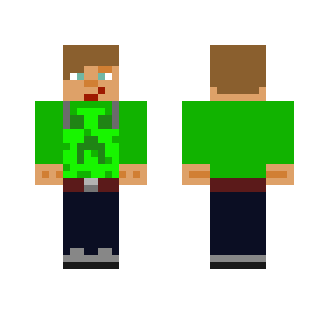 the creaper jamper - Male Minecraft Skins - image 2