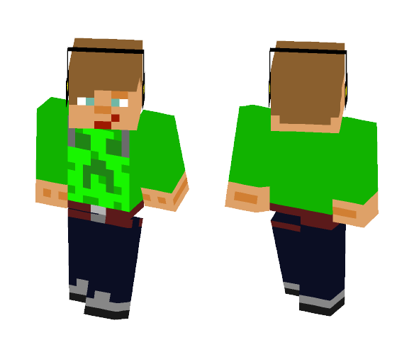 the creaper jamper - Male Minecraft Skins - image 1
