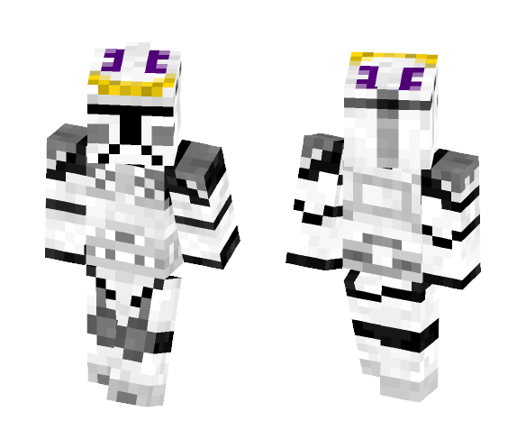 Clone Trooper Squawk - Male Minecraft Skins - image 1