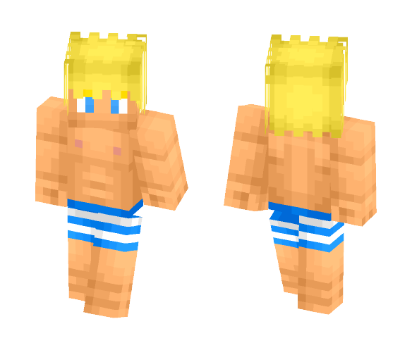 Beach Local - Male Minecraft Skins - image 1