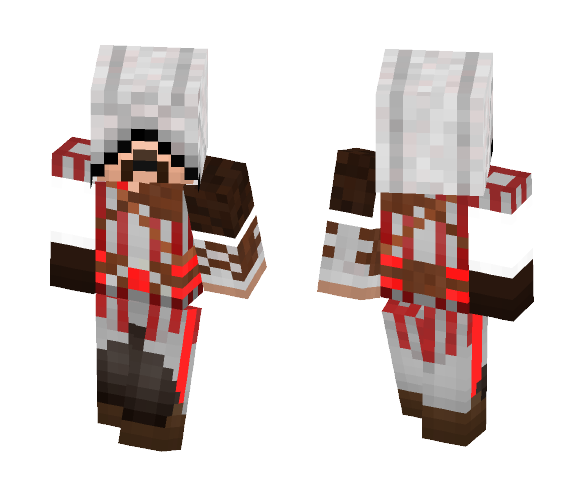 Ezio Auditore Da Firenze (goatee) - Male Minecraft Skins - image 1