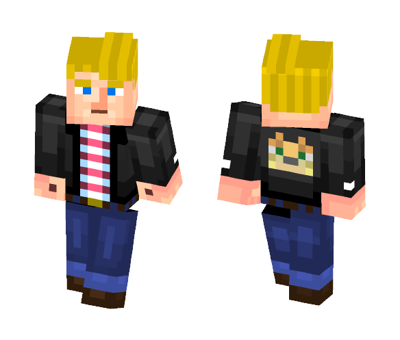 Lukas (Minecraft Story Mode) - Male Minecraft Skins - image 1