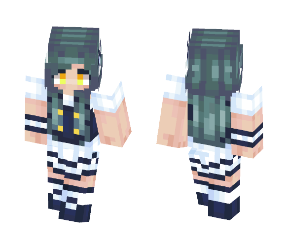Blue Sailor Girl - Girl Minecraft Skins - image 1