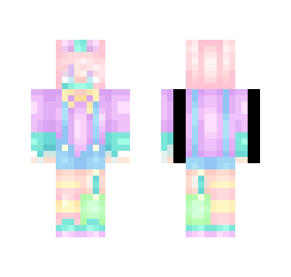 Pastel Fanatic - Female Minecraft Skins - image 2