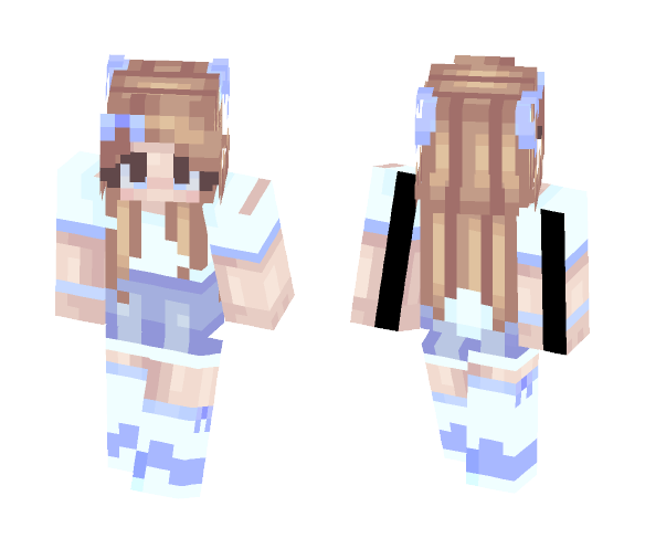 〚ᵏᵃˢˢᶤᵉ〛~ Bluebear - Female Minecraft Skins - image 1