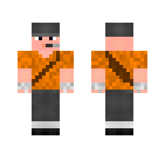 Orange Scout - Male Minecraft Skins - image 2