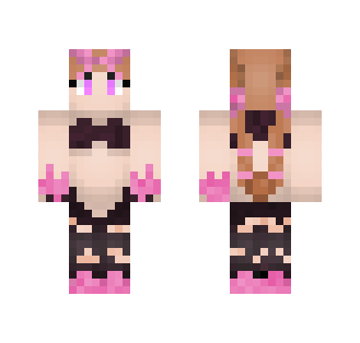 shiny mega lopunny gijinka - Female Minecraft Skins - image 2