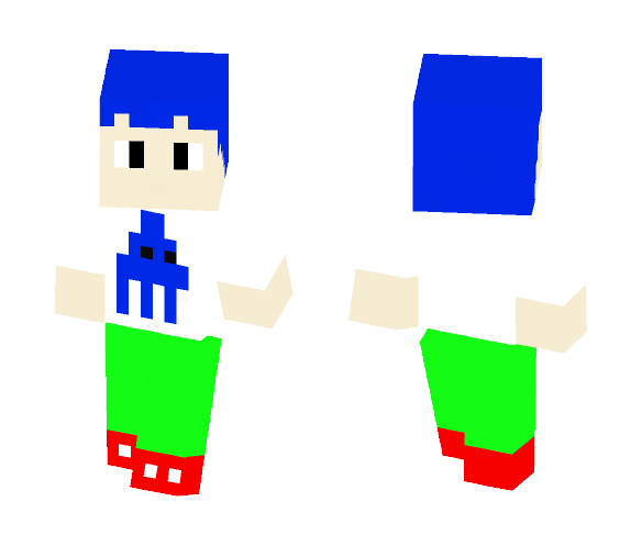 Squid Fan - Male Minecraft Skins - image 1