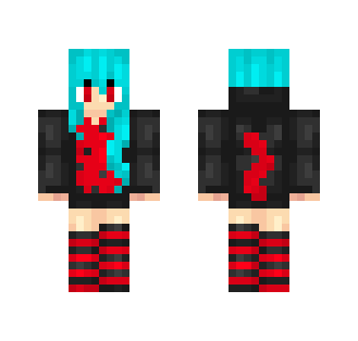 Remake of my old Evil Nyan Cat girl - Cat Minecraft Skins - image 2