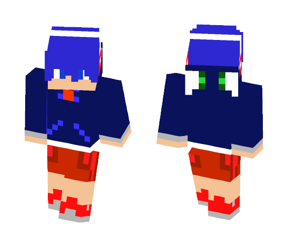 Human Sonic - Male Minecraft Skins - image 1