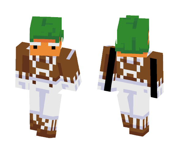 Oompa Loompa - Willy Wonka - Male Minecraft Skins - image 1