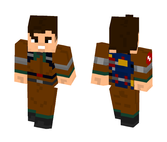 Peter Venkman (Real Ghostbusters) - Male Minecraft Skins - image 1