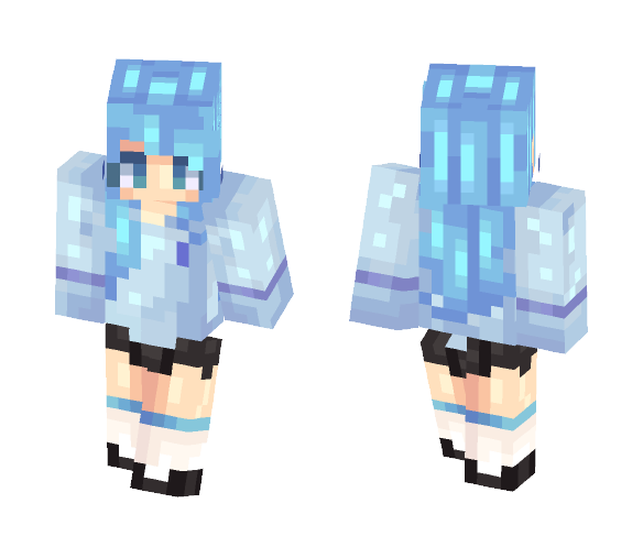 Sapphire (Requested) - Female Minecraft Skins - image 1